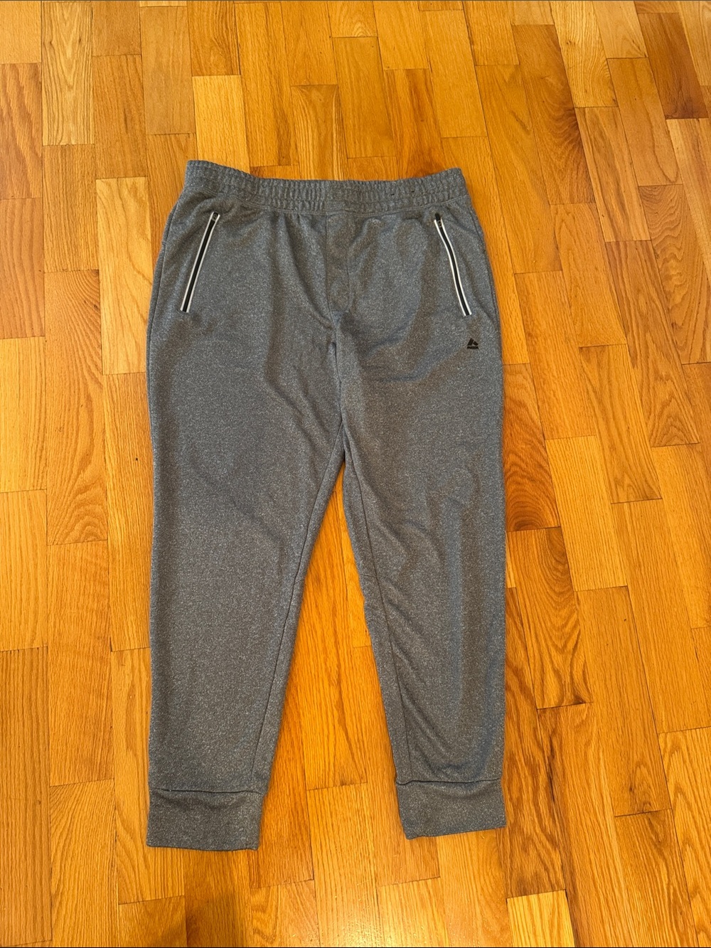 RBX Men's Gray Athletic Jogger Sweatpants